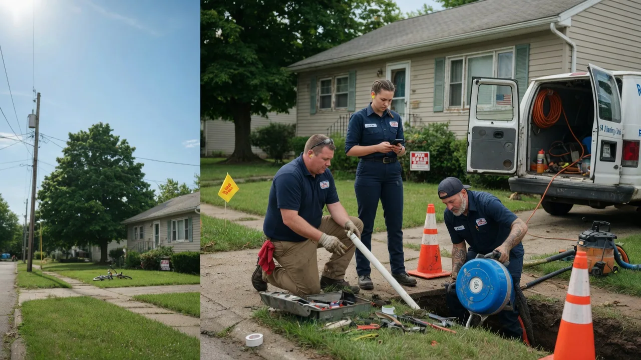 Sewer Line Repair in Dow, IL near me